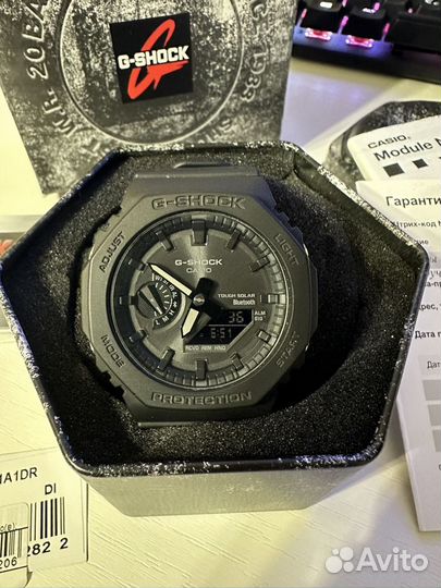 Мужские часы Casio G-shock GA-B2100 1A1DR Black
