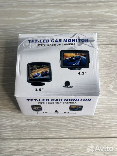 Монитор 4”, 12-24в