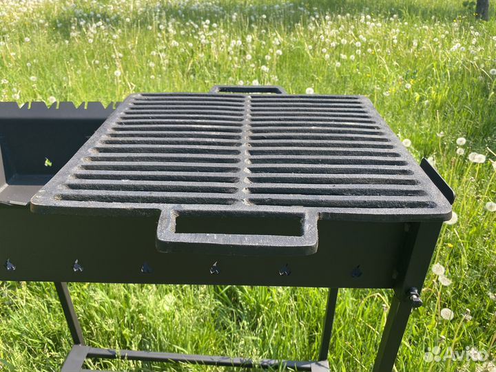 Чугунная решетка гриль