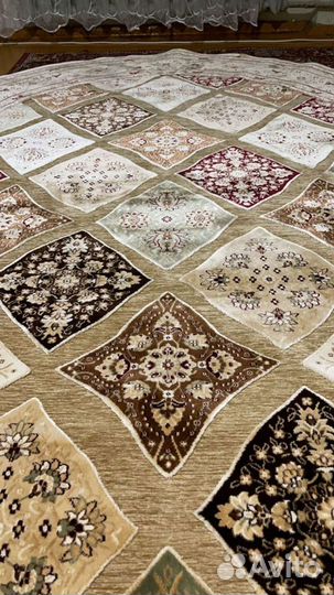 Ковер шерсть шелк новый