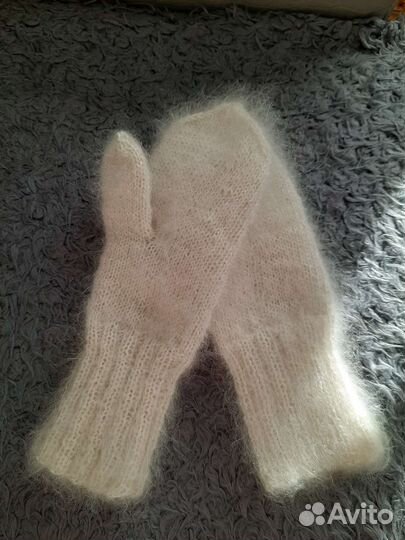 Варежки пуховые