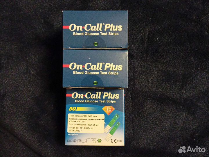 Тест полоски on call plus