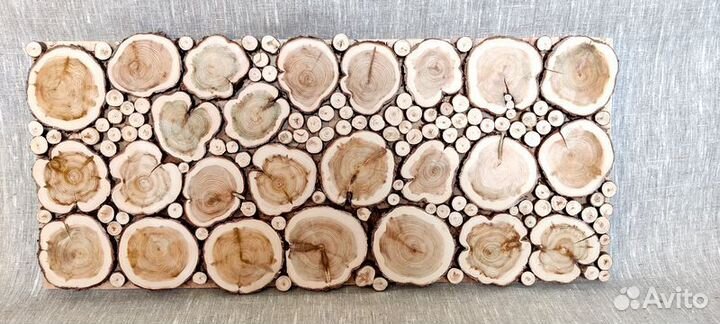 Панно из можжевельника