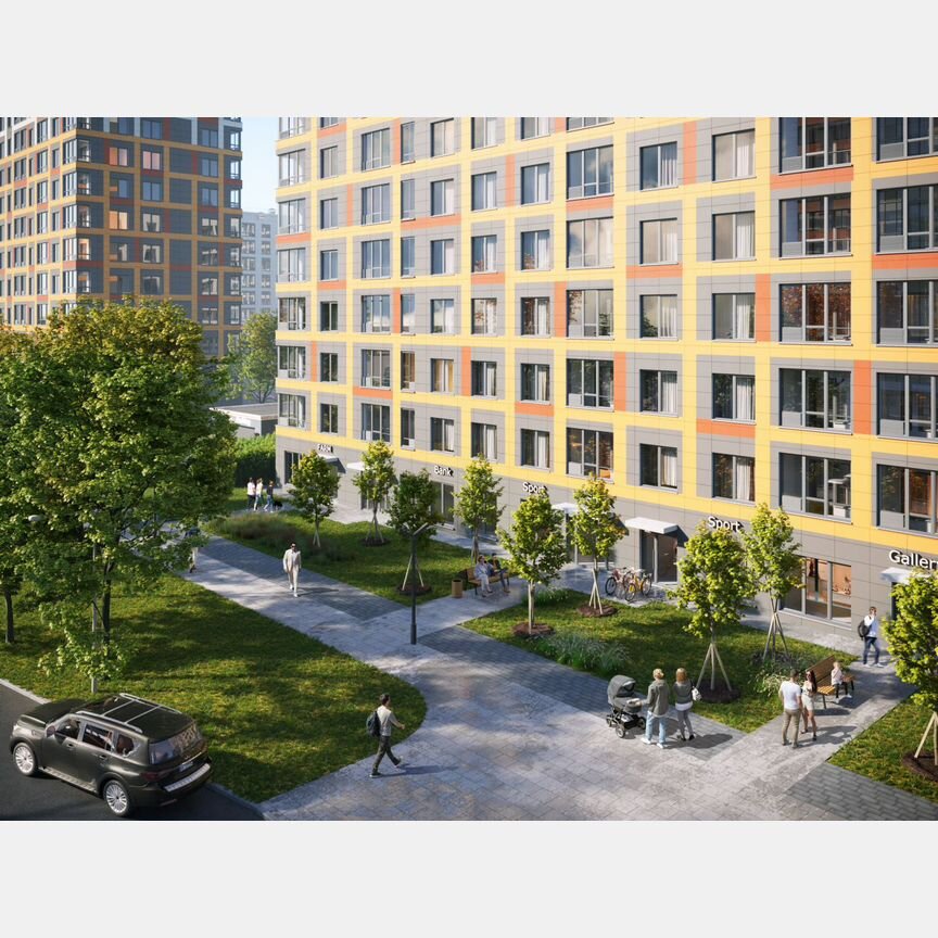 1-к. квартира, 39,2 м², 10/12 эт.