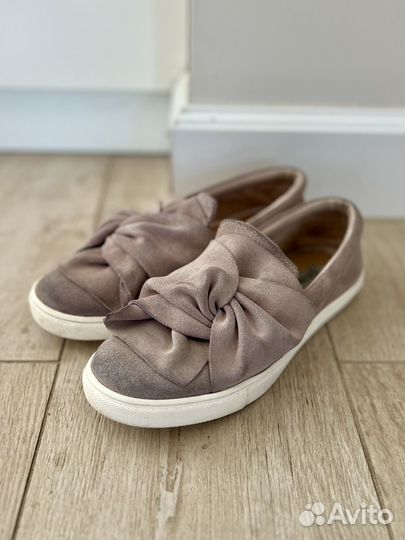 Мокасины замшевые Steve Madden 37.5