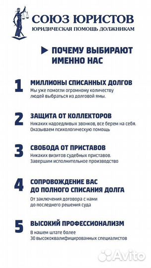 Списание долгов. Банкротство