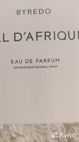 Byredo Parfums Bal d'Afrique 100 мл