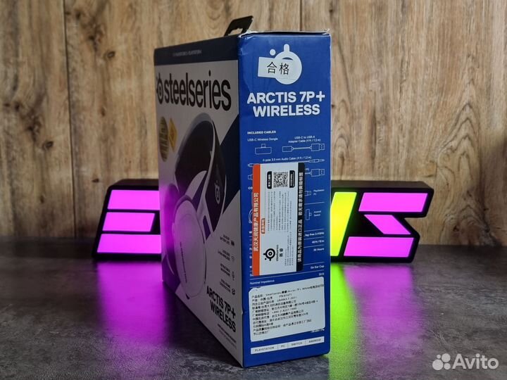 Гарнитура игровая беспр SteelSeries Arctis 7P+ Wir