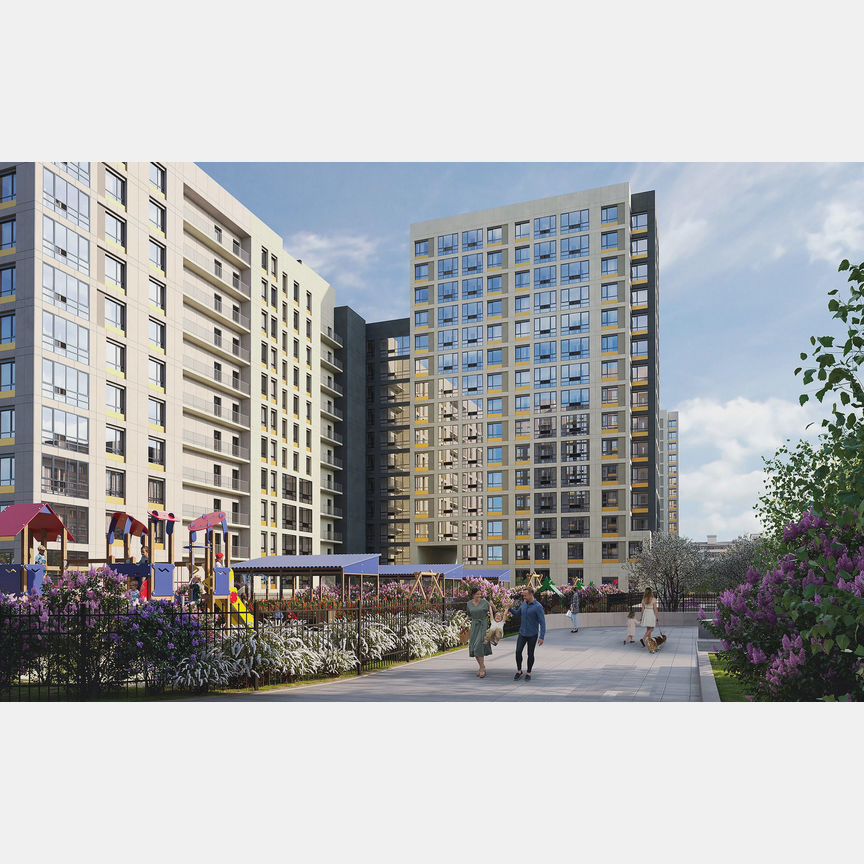 2-к. квартира, 74 м², 15/18 эт.