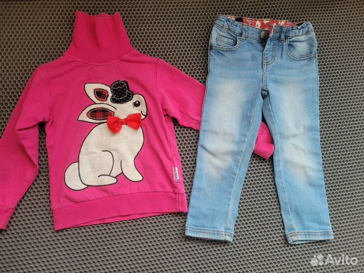 Вещи пакетом на девочку 92-98
