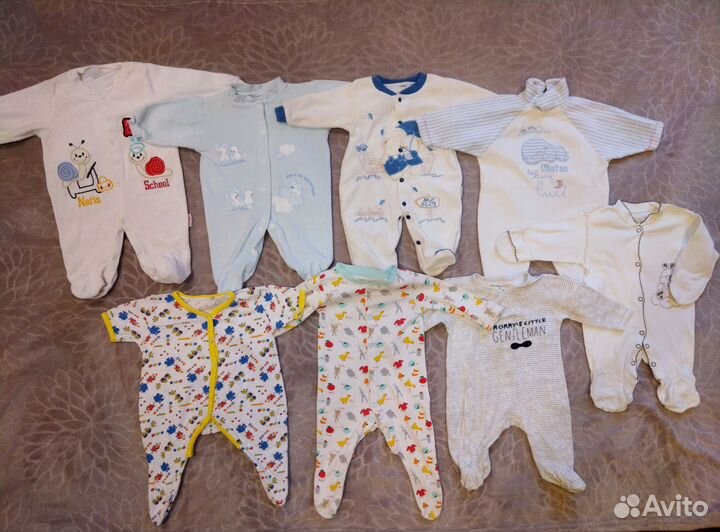 Детские вещи пакетом на мальчика 56-62