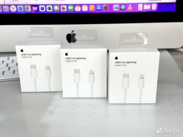 Оригинальный кабель iPhone USB-C Lightning