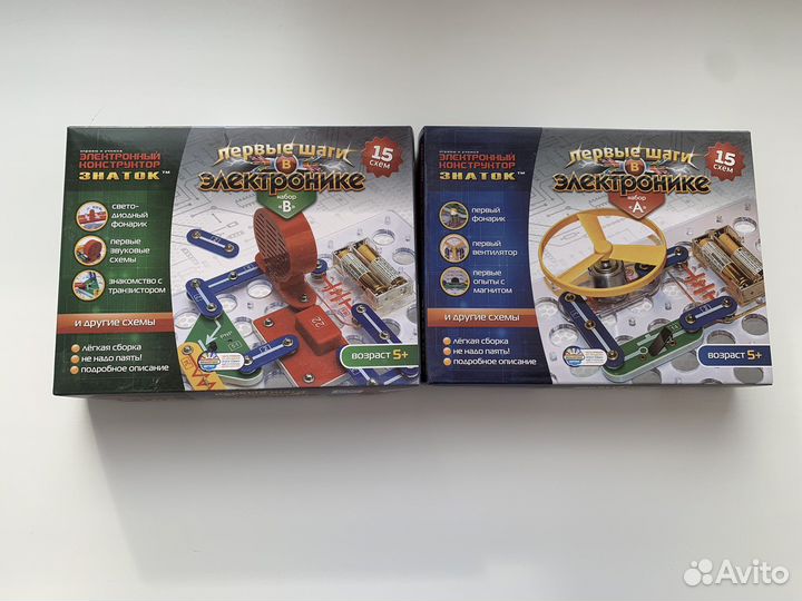 Игровой набор Первые шаги в электронике