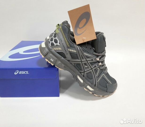 Кроссовки Asics трейловые 40-44 артикул 2408 серый