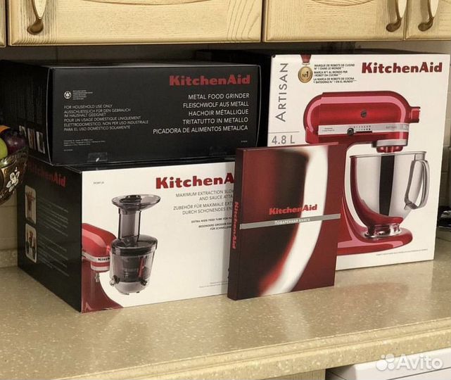 Планетарный миксер kitchenaid artisan