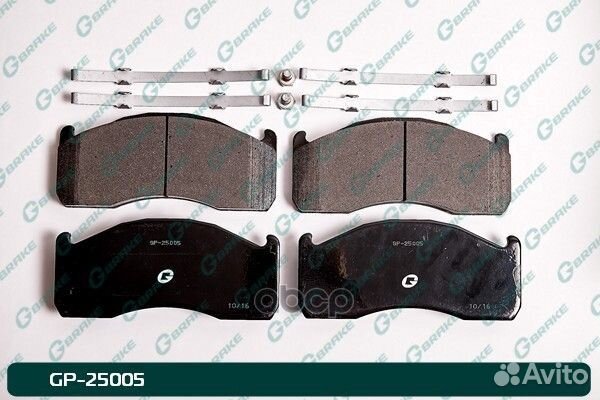Колодки G-brake GP-25005 GP-25005 G-brake