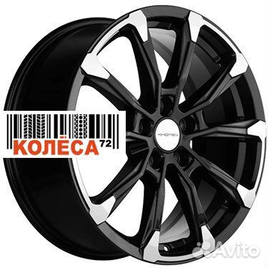 Khomen Wheels KHW1808 7.5x18 5x108 ET47 Dia60.1 Bl