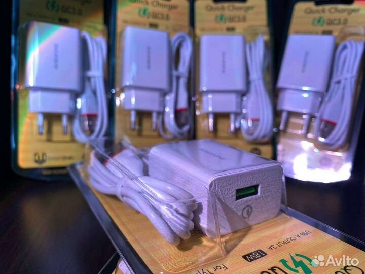 Быстрая зарядка iPhone и Android