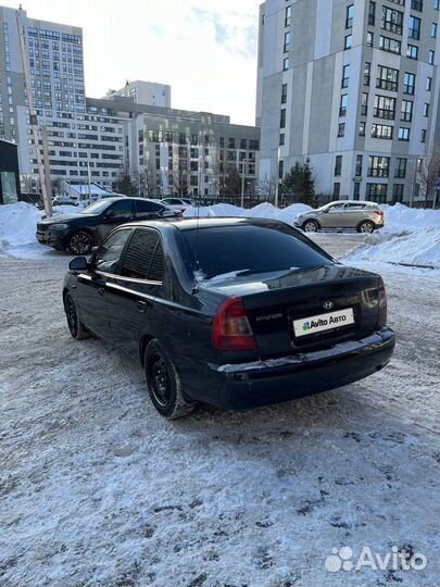 Hyundai Accent 1.5 МТ, 2006, 245 000 км