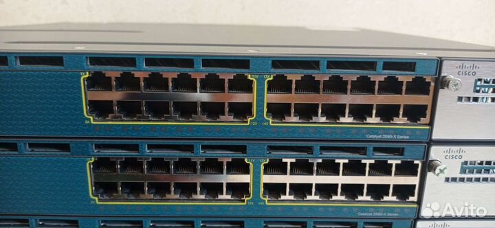 Cisco 3750X 24, 3560X 24, 3560X 48