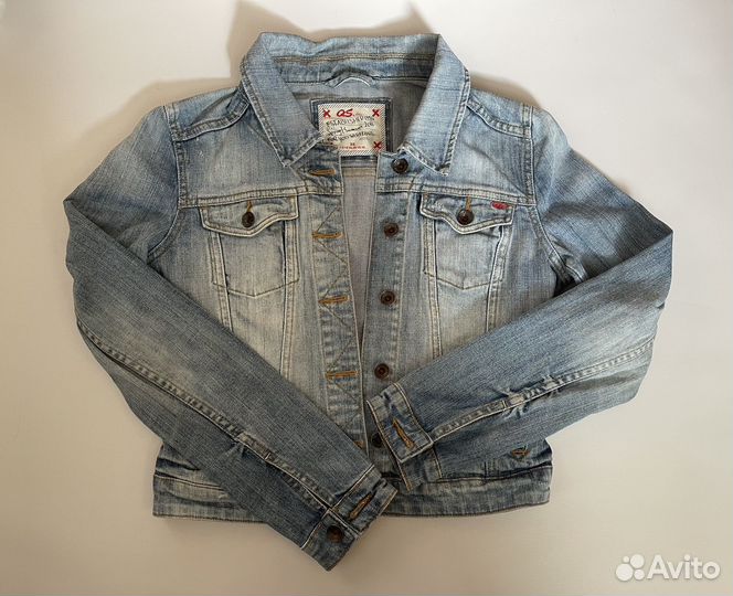 Джинсовая куртка женская QS by s.Oliver