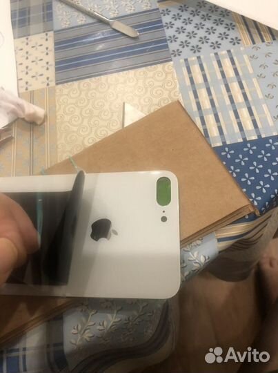 Заднее стекло iPhone 8 plus