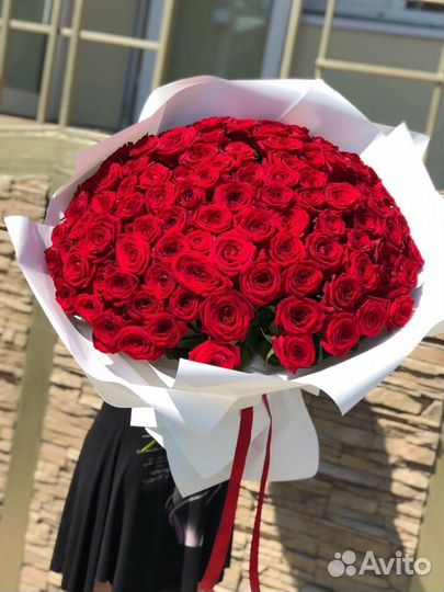 51 роза с доставкой