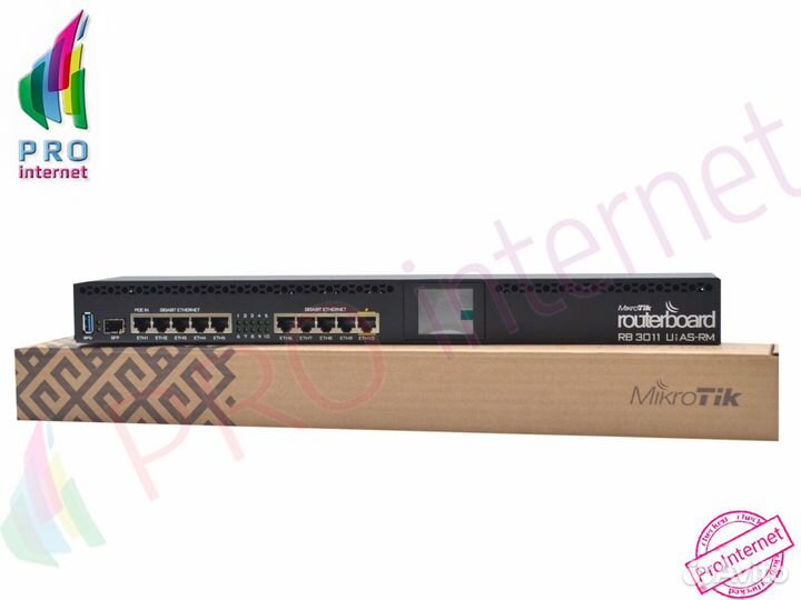 Маршрутизатор RouterBoard RB3011UiAS-RM