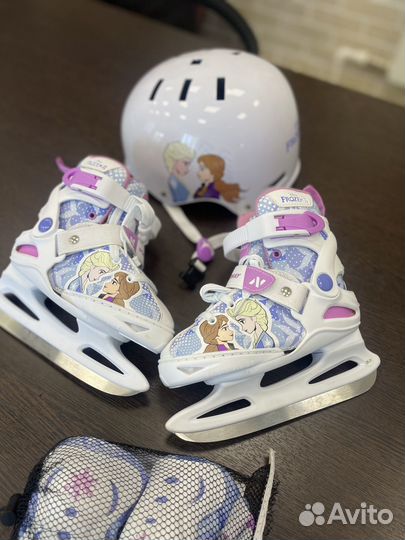 Коньки детские раздвижные 26-31