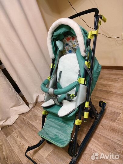 Санки коляска Ника 7