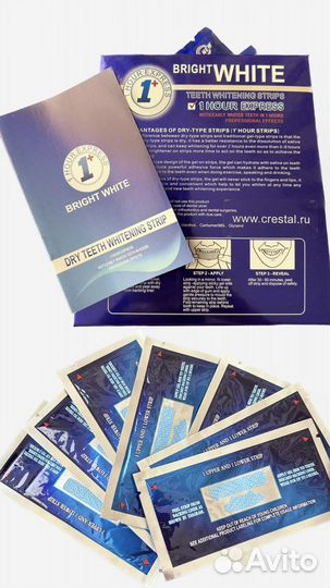 Отбеливающие полоски Crestal
