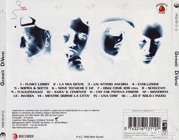 Gemelli Diversi - Gemelli Di Versi (CD)