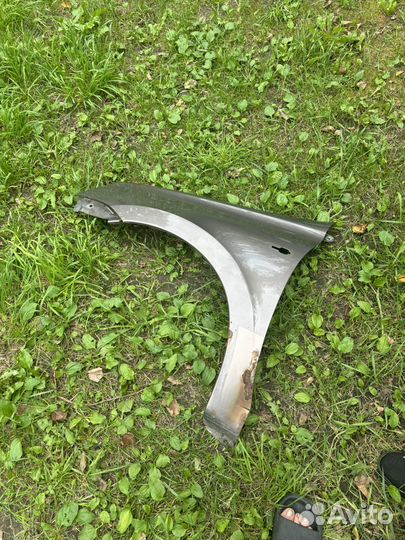 Бампер передний LADA granta и левое крыло