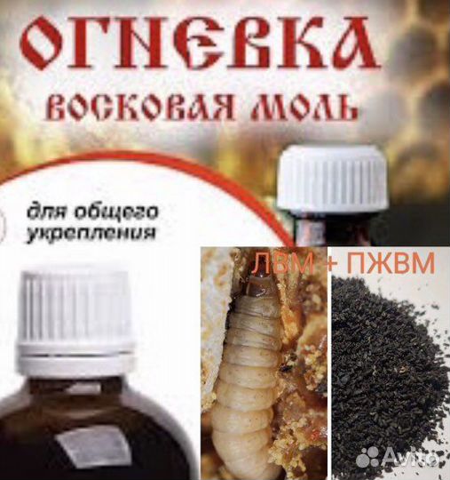 Экстракт Восковой моли/огневки с Пасеки