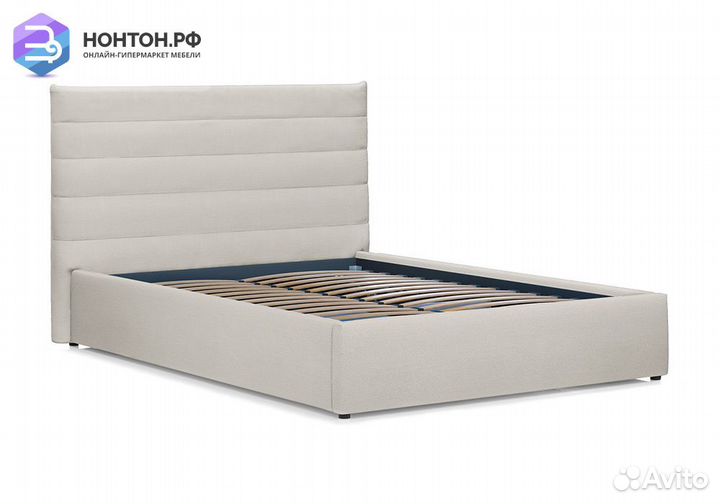 Кровать Амалия светло-бежевая