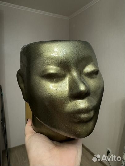 Горшок для цветов гипс