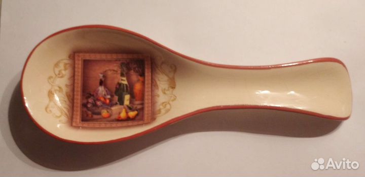 Подставка под ложку керамическая