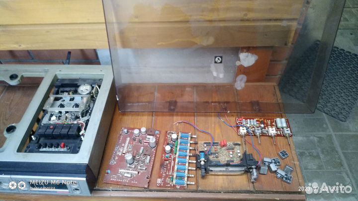 Вега 119. Мелодия 105 по запчастям.Тонарм