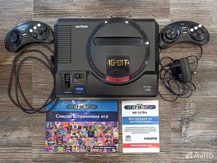 Retro Genesis HD Ultra + оригинальный картридж