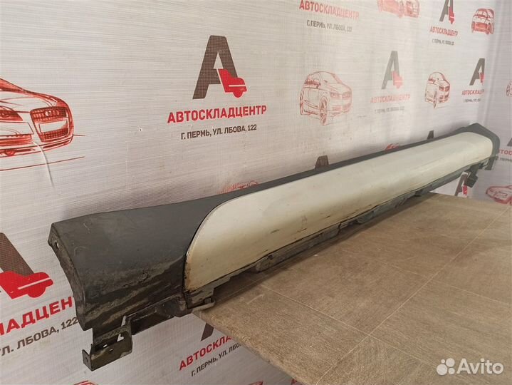 Накладка порога кузова - наружная облицовка левая