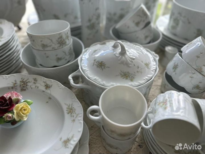 Набор столовой посуды ГДР знаменитый Розенталь