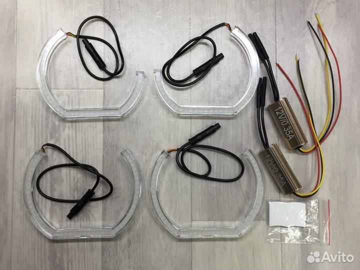 Ангельские глазки Crystal BMW F30 (Двухцветные)