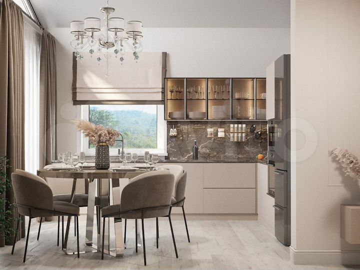 Коттедж 124 м² на участке 10 сот.