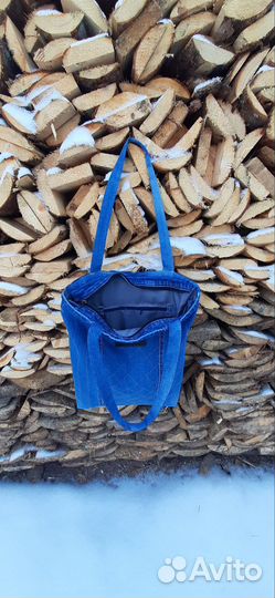 Cумка shoper джинсовая