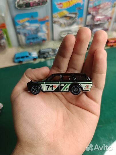 Hot wheels datsun wagon Krmat exclusive