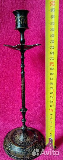 Подсвечник бронза, Индия