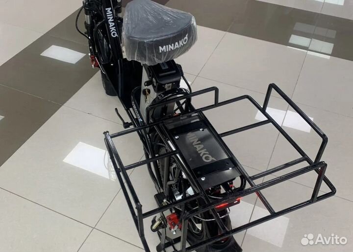 Электровелосипед Minako Monster Black 20 Ah