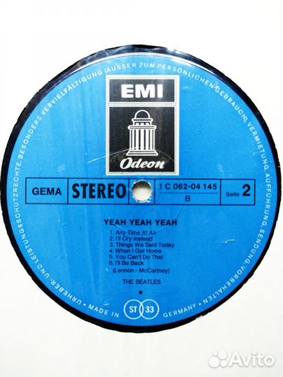 NM 1972 The Beatles A Hard Day's Night LP Germany