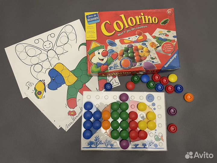 Мозаика для малышей Colorino Ravensburger 2+