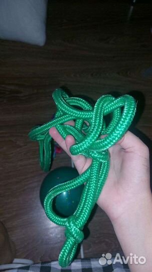 Мяч,скакалка, лента для худ.гимнастики